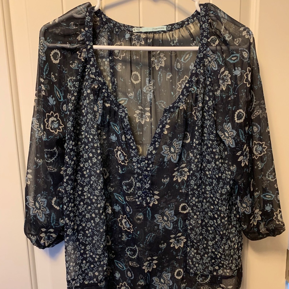 Maurices sheer top